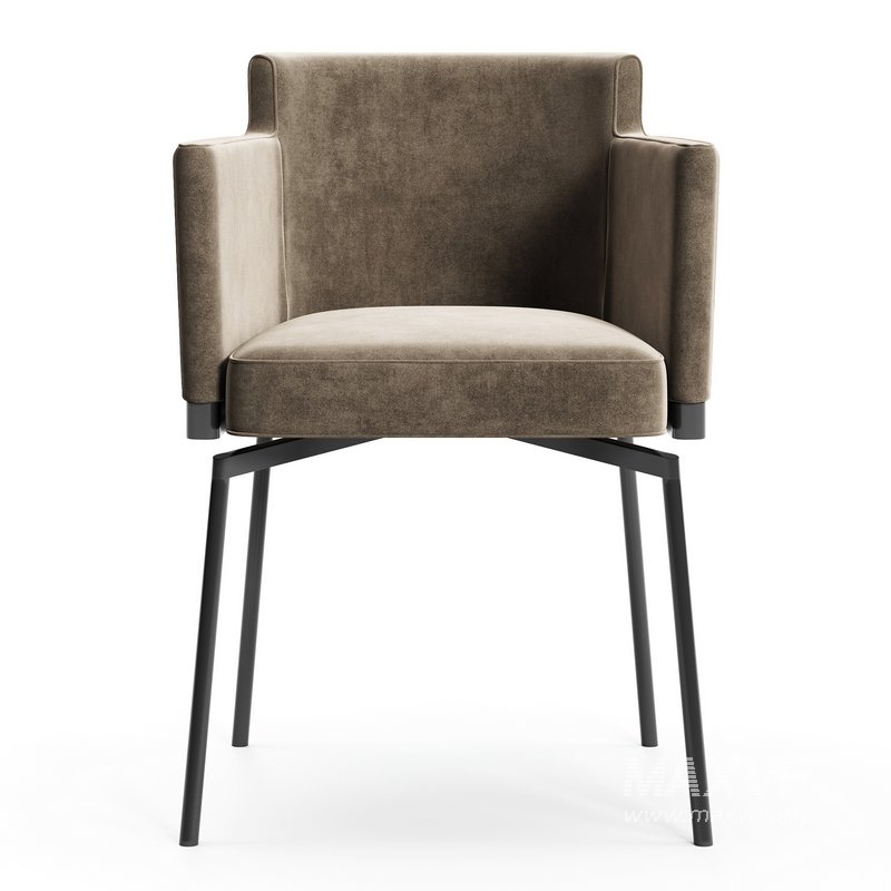 EVORA METAL LEGS UPHOLSTERED CHAIRS - Image 9