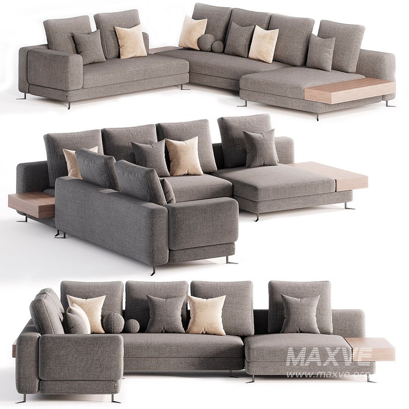 Minotti White Sofa - Image 2