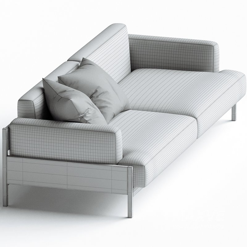 Kinuta Sofa 3 Seater A S01 - Image 3