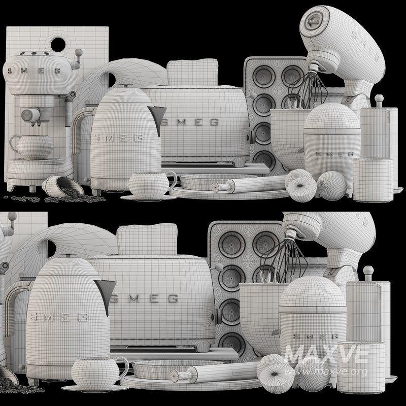 smeg appliance cream - Image 5