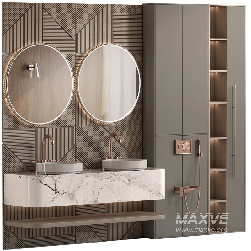 bathroom furniture set 042 - Image 3