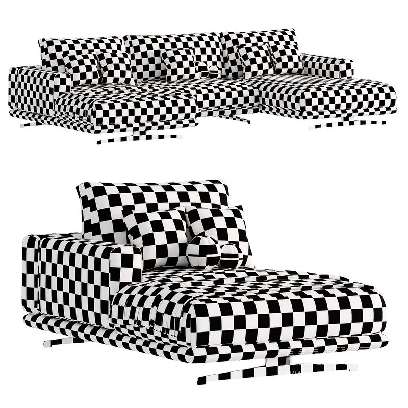 Zillis 3 seat corner Sofa - Image 4