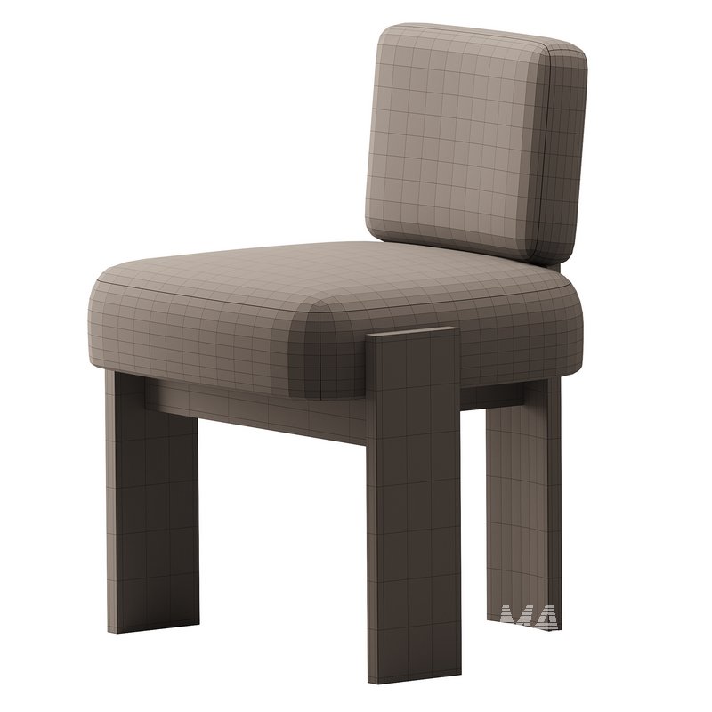 C Back Armless Chair - Image 14