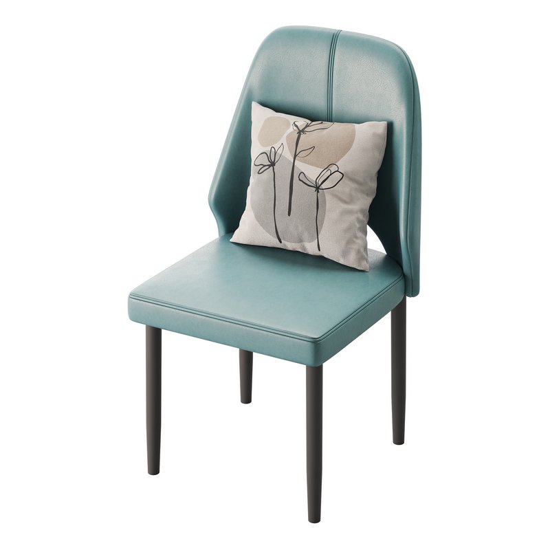 Bordered Sturdy Faux Leather Upholstered - Image 12