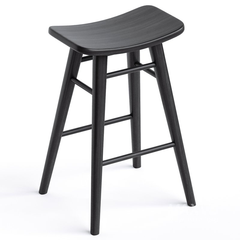 65cm Oliver Solid Timber Barstool - Image 3