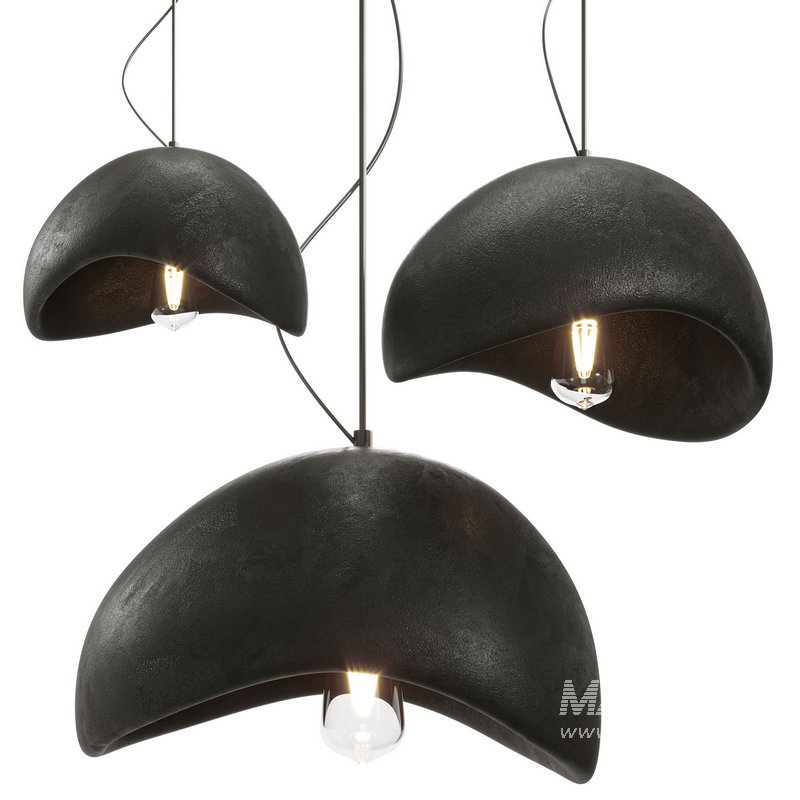 Wabi sabi combination chandelier - Image 3