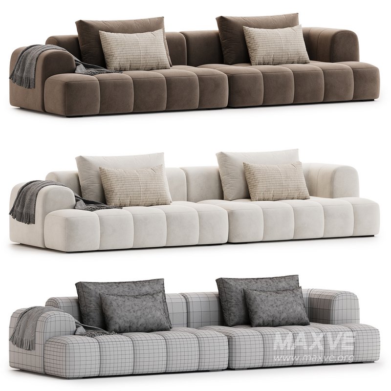 Extra Long Modern sofa 2 - Image 5