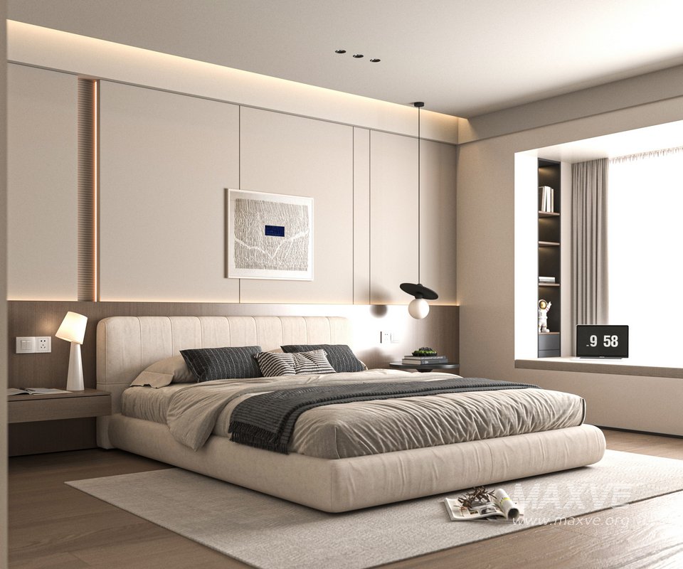 Modern bedroom - Image 1