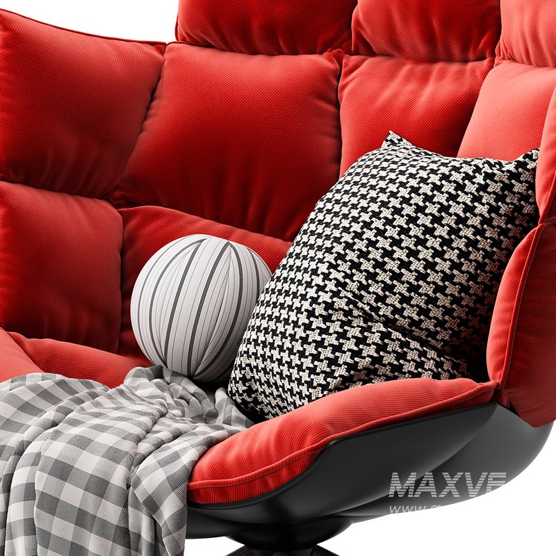 Husk chair b&b italia - Image 6