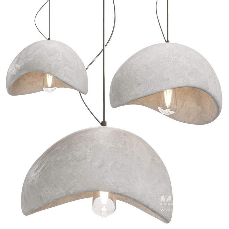 Wabi sabi combination chandelier - Image 5