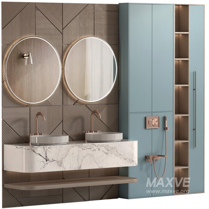 bathroom furniture set 042 - Image 5