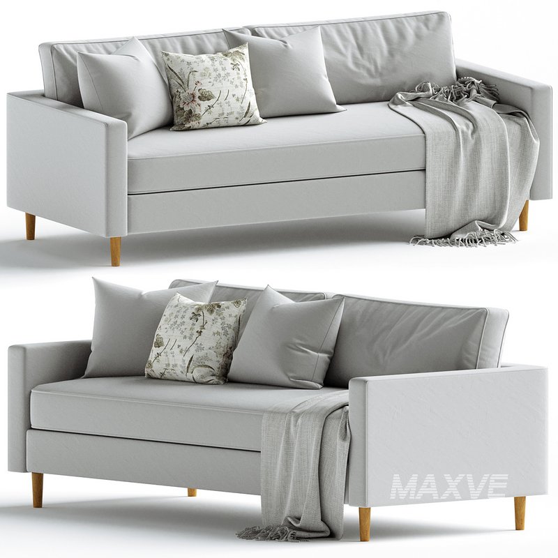 Harris Loft Sofa Wood Legs - Image 1