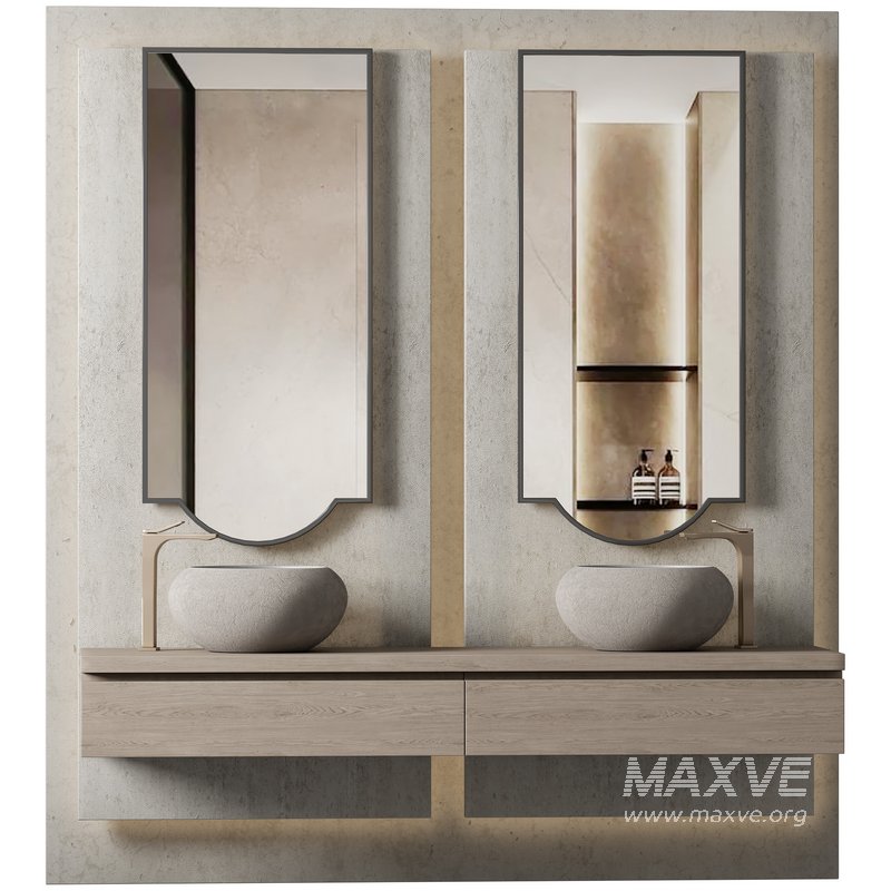 Bathroom Furniture Set R6 - Image 1
