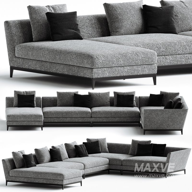 WESTON Sofa Flexform Designer Roberto Lazzeroni - Image 3