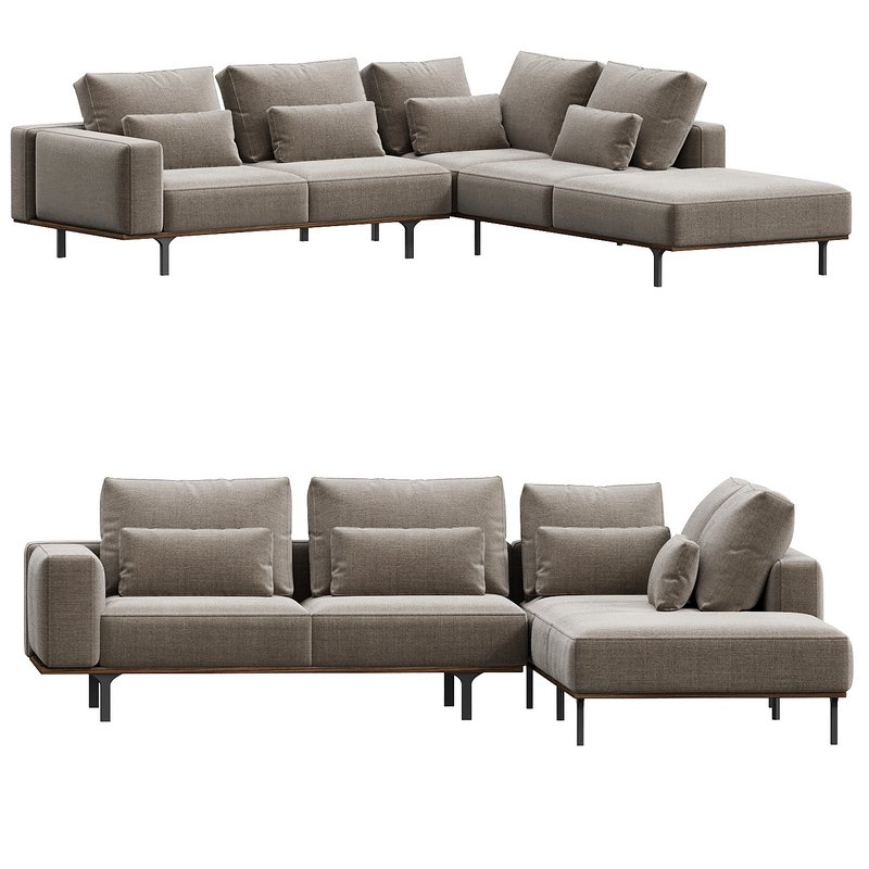 Bross Italian Sectional Sofa by Franco Ferri - Image 2