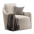 Wide Seat Lounge Swivel Arm Chair - Thumbnail 10