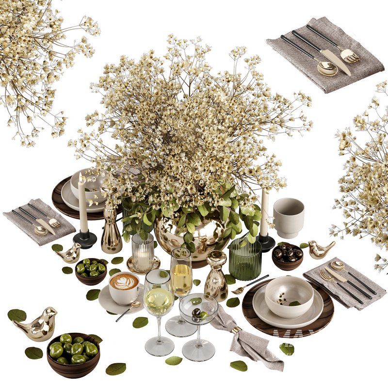 Tableware Decor set6 - Image 1