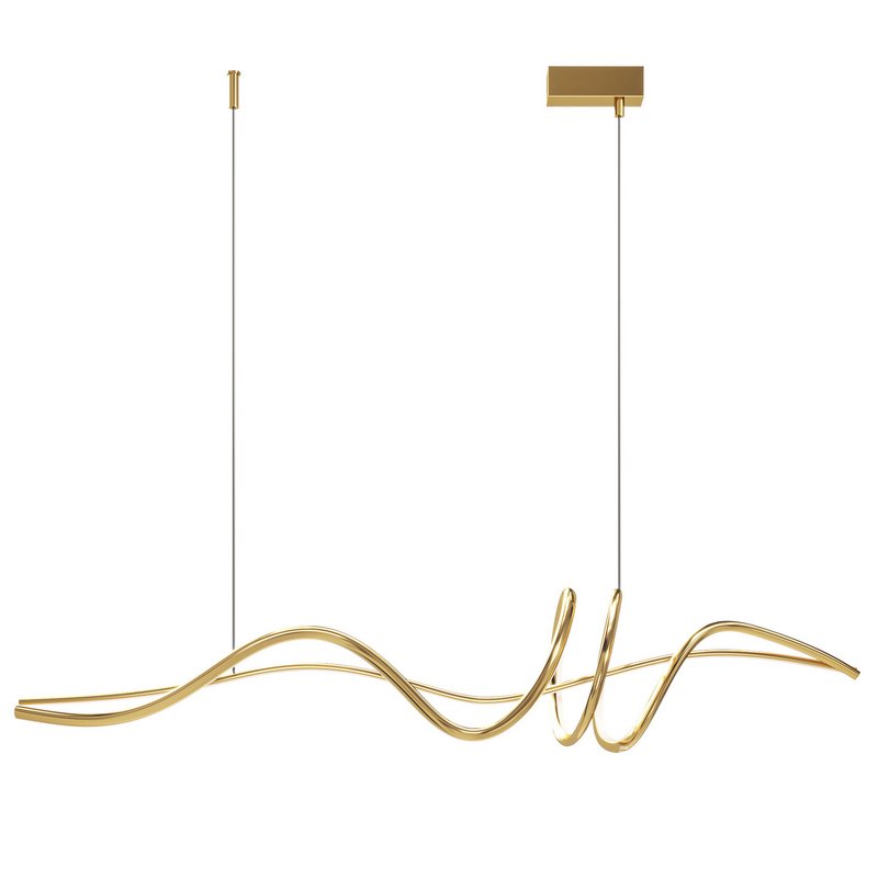 Geometric Pendant LED Lines - Image 2