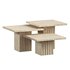 Atlas Travertine Coffee Table - Thumbnail 5