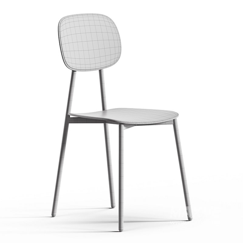 Lollipop Young Metal And Plastic Chairs By Diotti - Image 3