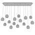 Lazio 15-Light Linear Multi-Drop Pendant Currey Company - Thumbnail 6