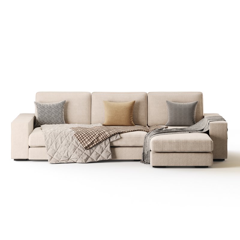 Sofa with chaise - Image 5