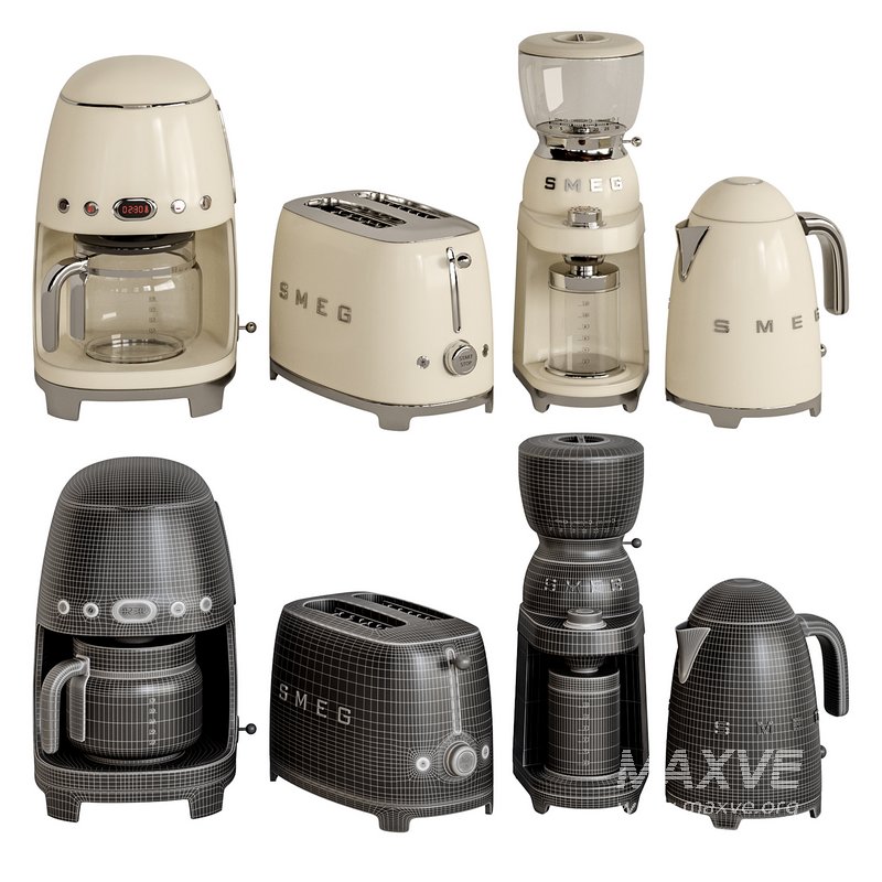 smeg coffee set 2 - Image 2