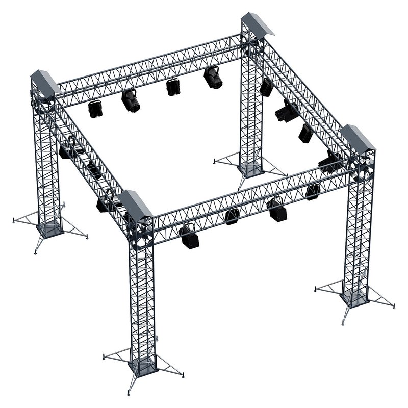 Soft theater farm with lighting equipment - Image 1