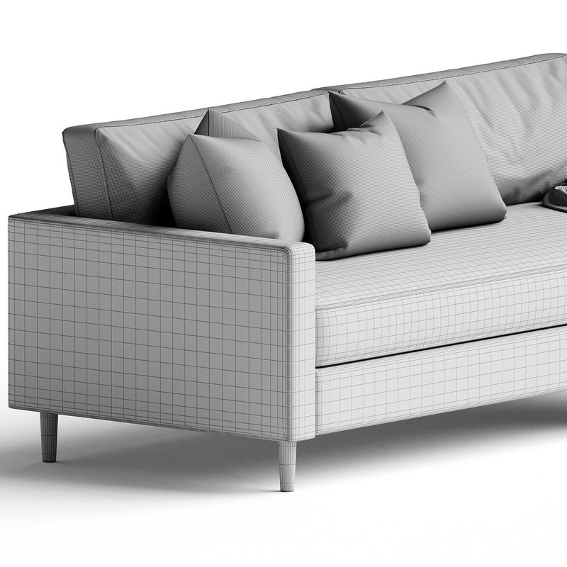 Harris Loft Sofa Wood Legs - Image 3