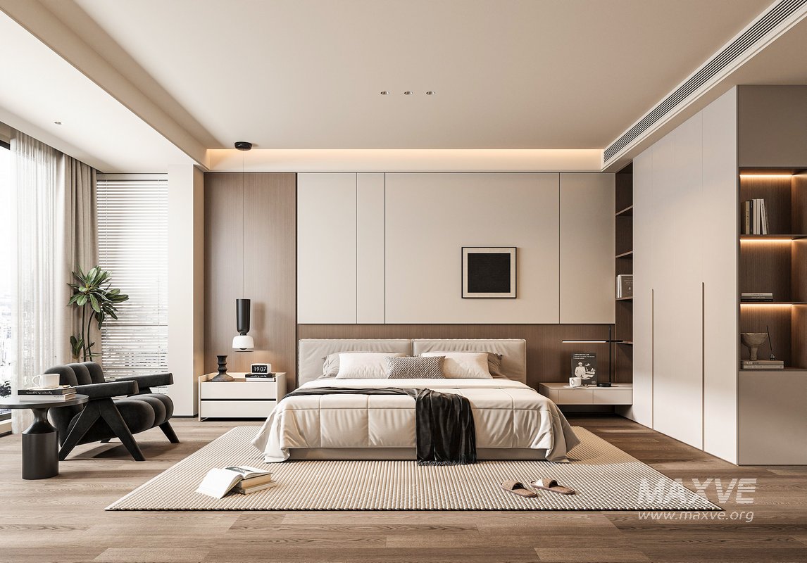 Modern bedroom - Image 1