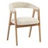 Trevor Chair Cozy White - Thumbnail 1