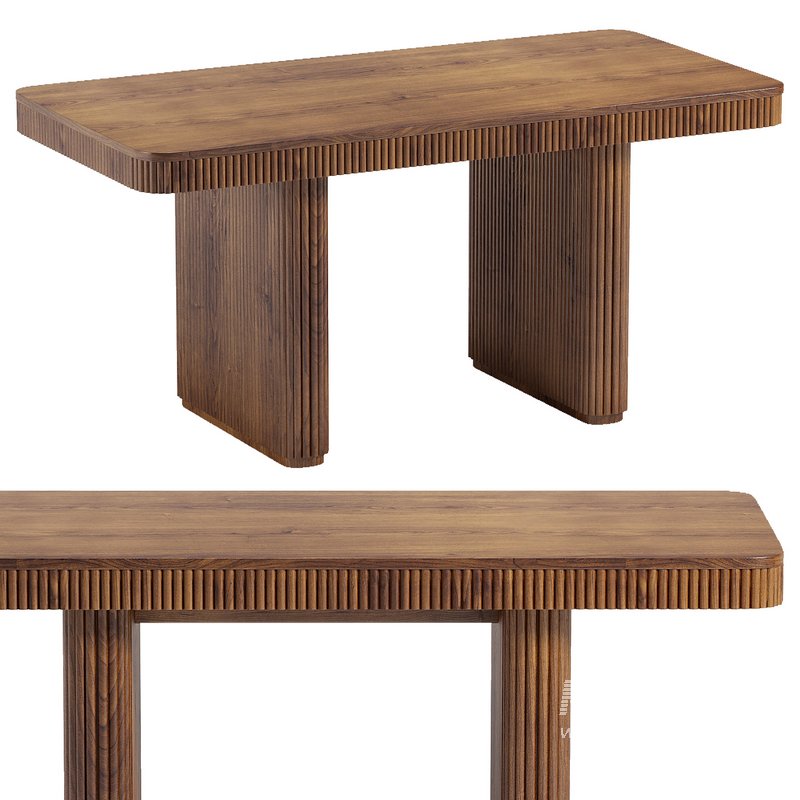 Magnus Wood Dining Table - Image 5