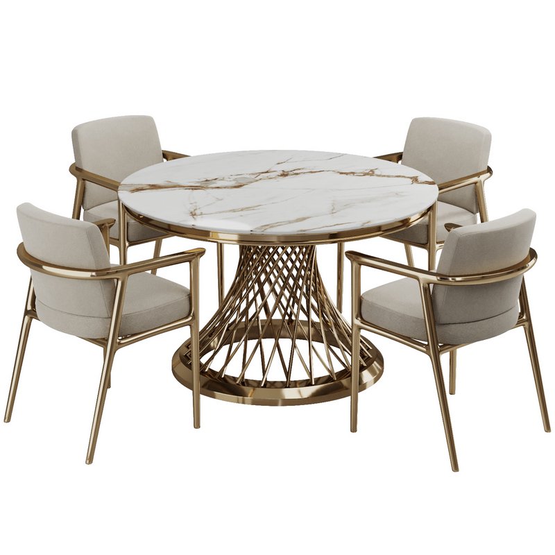 Dinning chair and table215 - Image 5