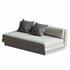 Plinth 80 Armless Sofa - Thumbnail 4