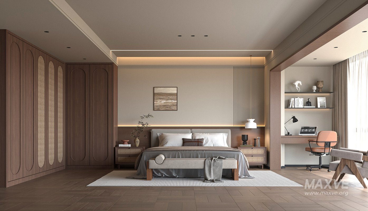 Modern bedroom - Image 1