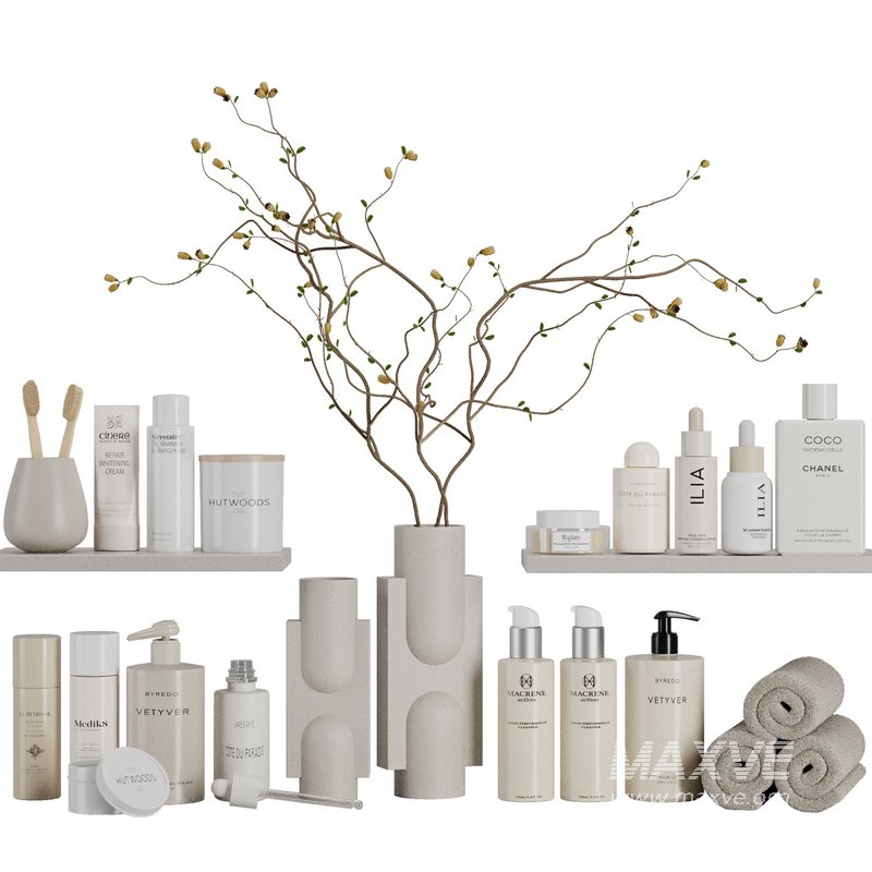 Bathroom accessories SetV43 - Image 1