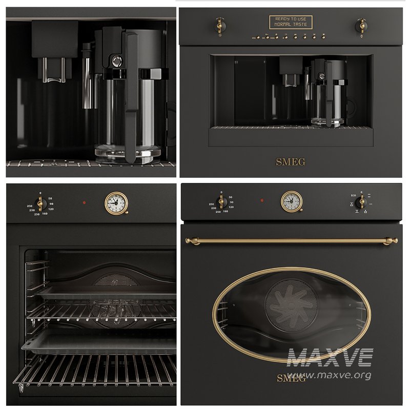 Kitchen smeg black - Image 5