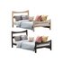Gymax Twin Size Platform Bed - Thumbnail 1