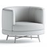 Carmela Swivel Chair - Thumbnail 3