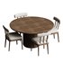 Arcos Oak Wood Dining Table chair - Thumbnail 2