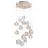 Lazio 15-Light Round Multi-Drop Pendant Currey Company - Thumbnail 1