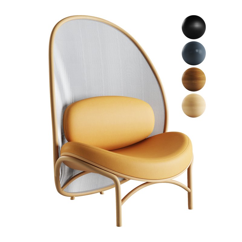 Chips Lounge Chair by TON - Image 1