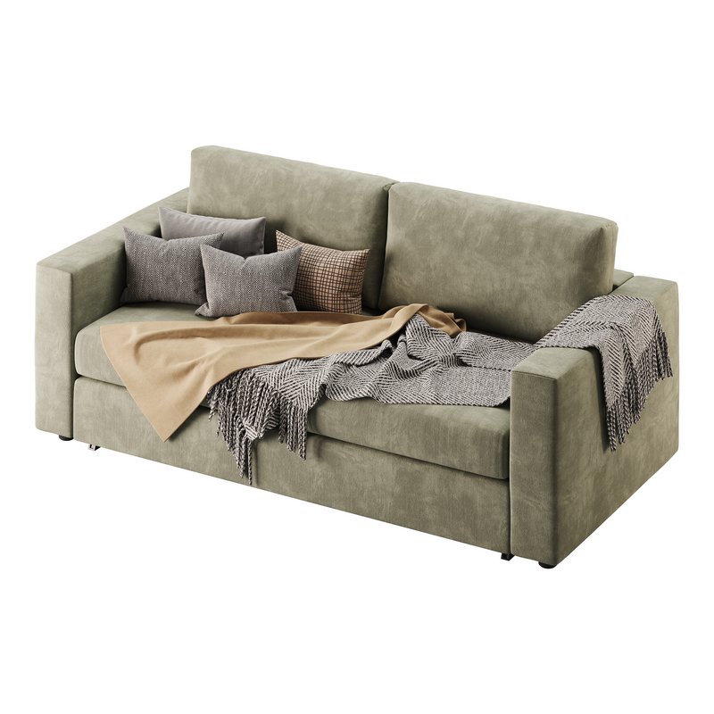 Sleeper sofa Gunnared beige - Image 13