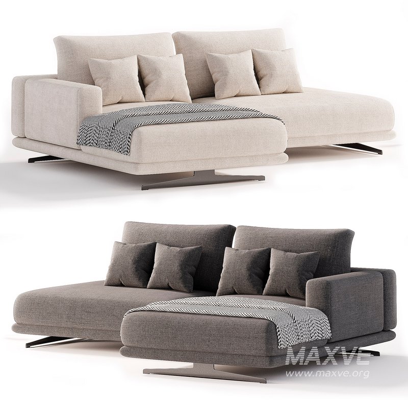 Zillis 2 seat corner Sofa - Image 1