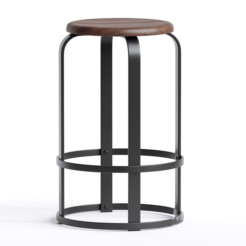 Solid Wood 26Inch Counter Stool - Image 1