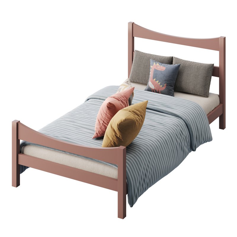 Gymax Twin Size Platform Bed - Image 10