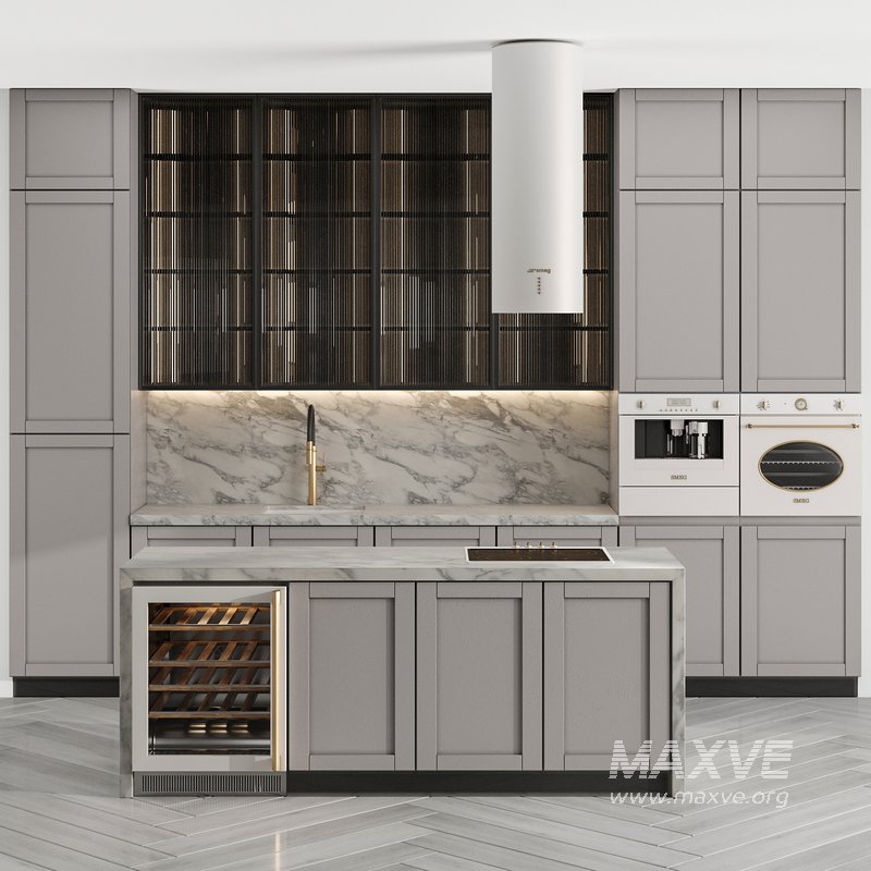 Kitchen smeg gray - Image 1