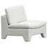 Retro lounge fauteuil boucle cream - Thumbnail 2