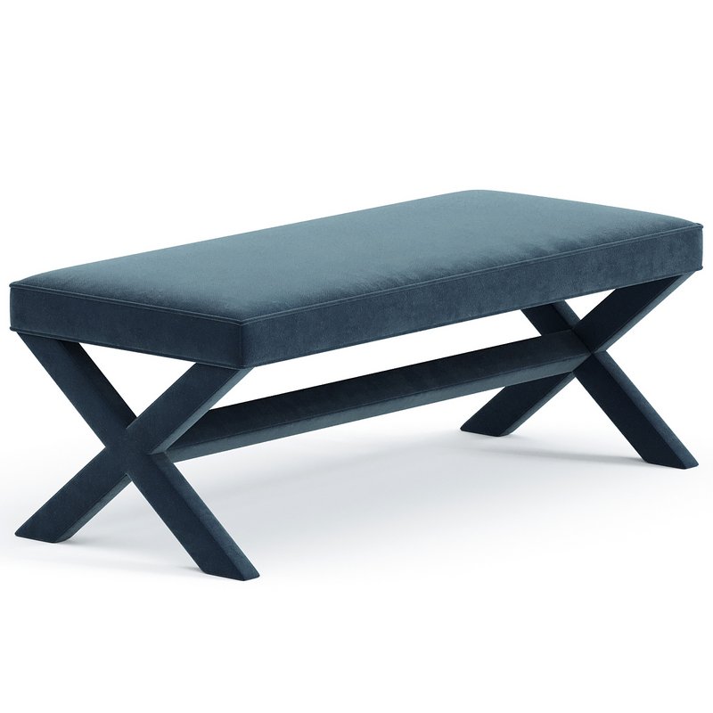 Double X Bench BurceDecor - Image 1