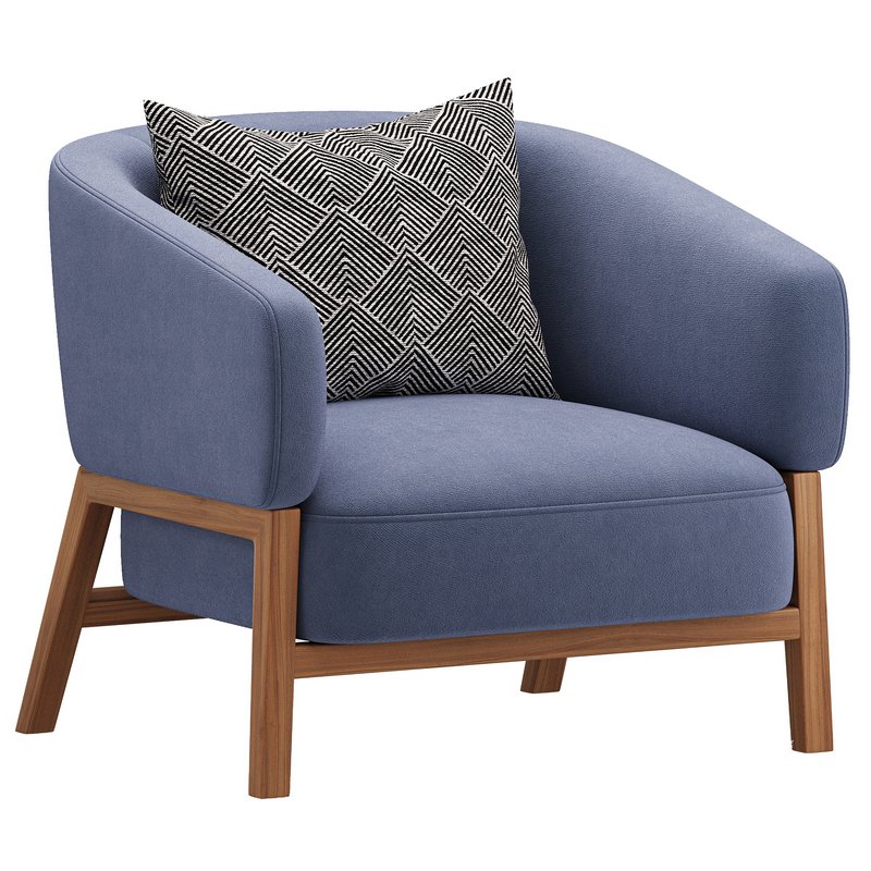 French Connection Armchair By Next - Image 4